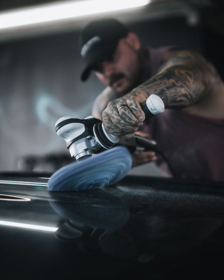 Ceramic coating application by Royal Touch detailer
